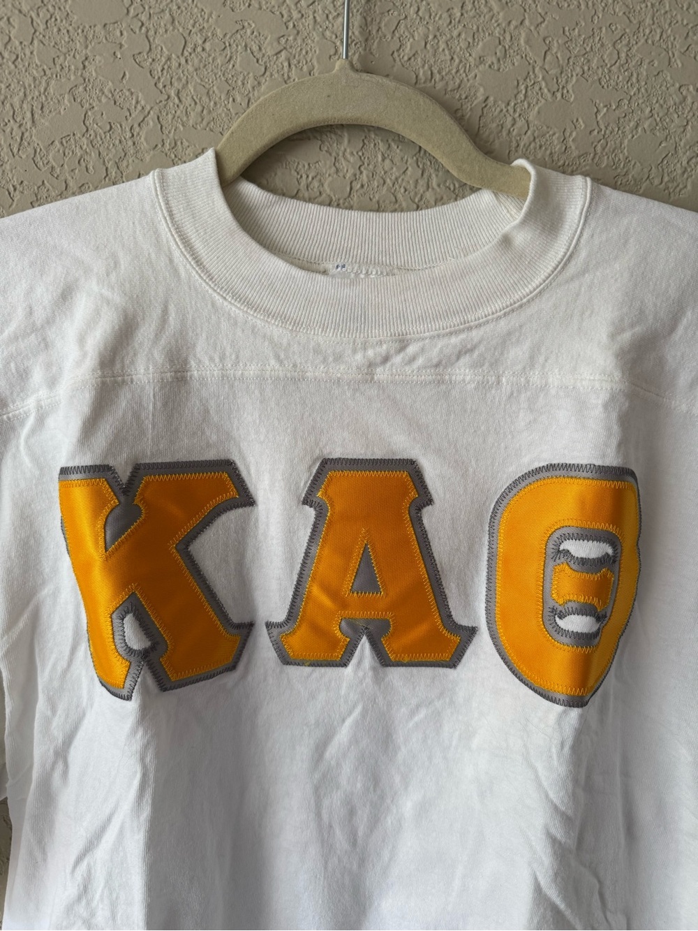 Kappa Alpha Theta Gold & White Jersey